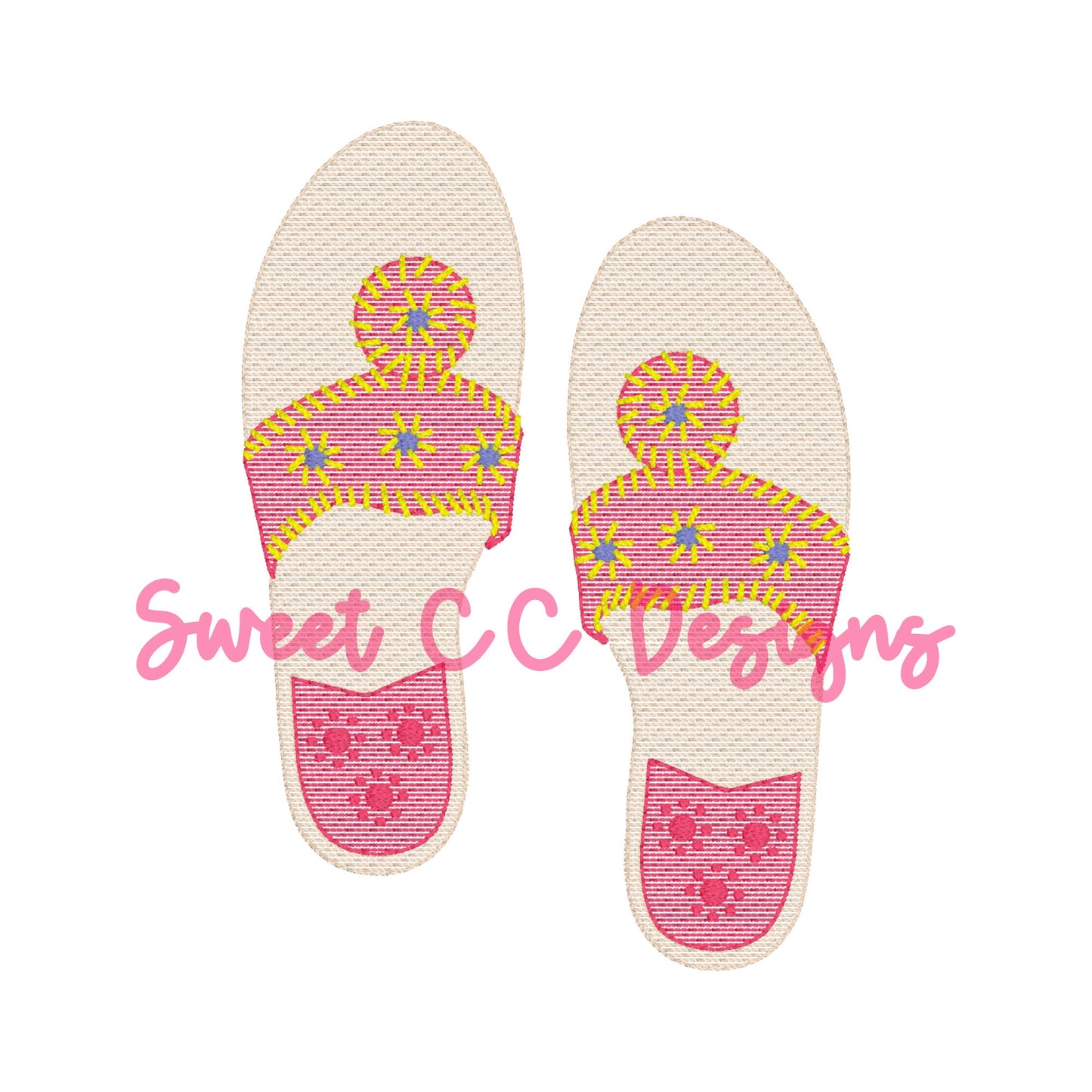 Summer Sandals Sketch