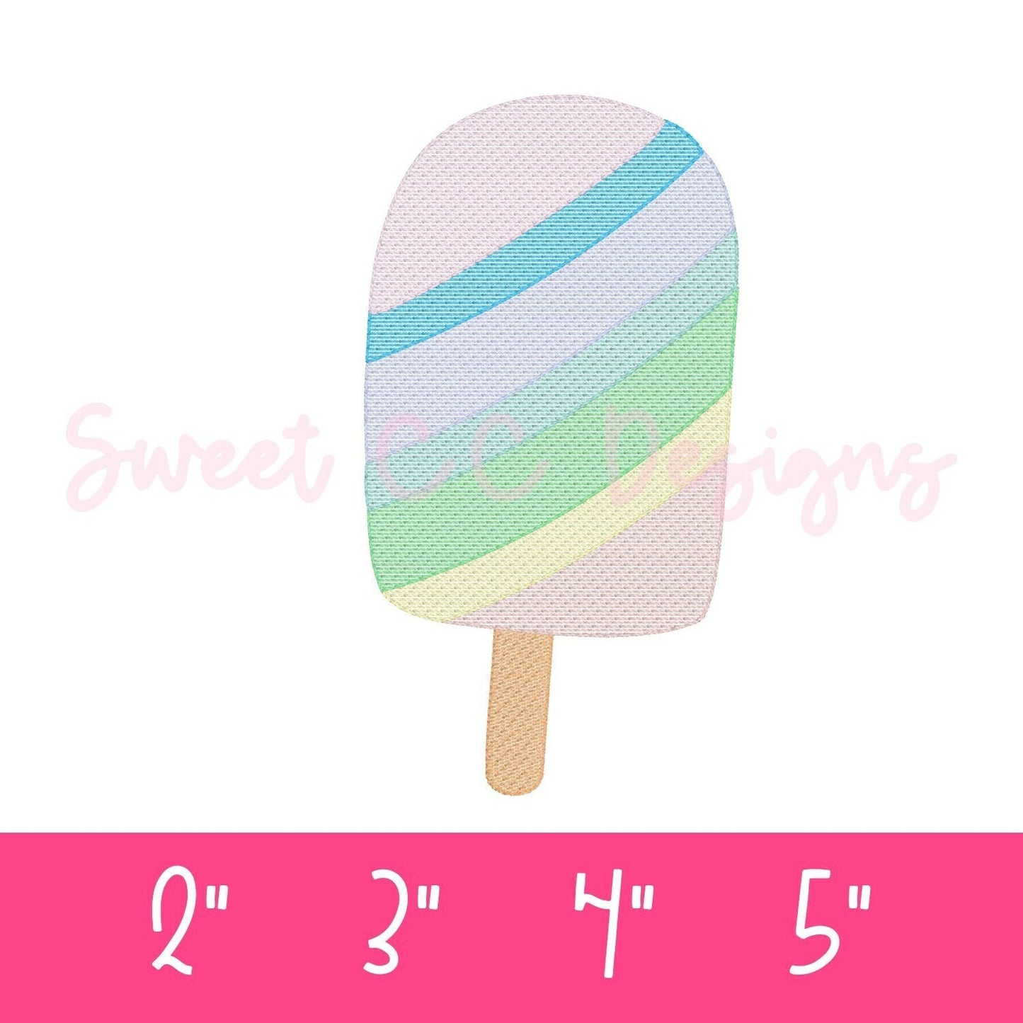 Rainbow Popsicle Sketch