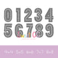 Race Track Number 2 Sketch Stitch Embroidery Design 4x4, 5x5, 6x6, 7x7, 8x8 cars racing go cart